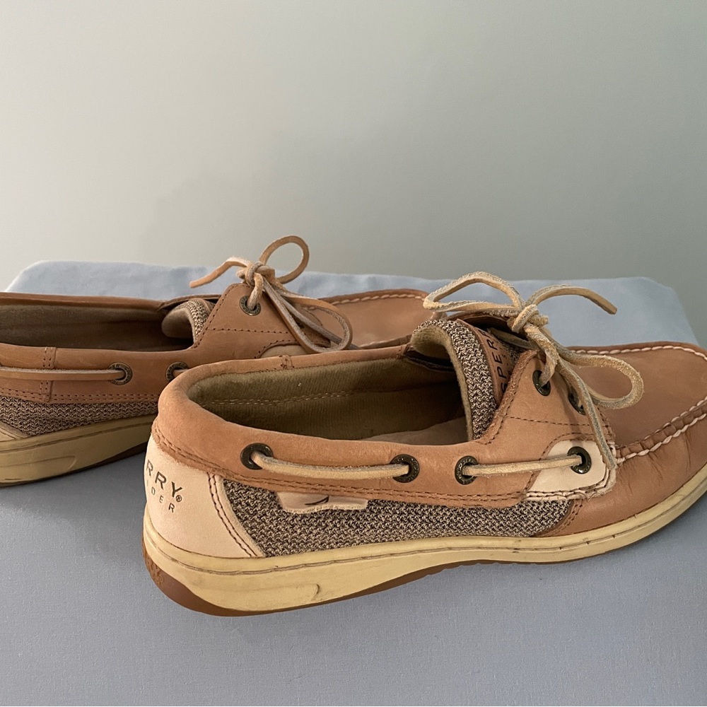 Sperry Top-Sider Tan Boat Shoes Womens - Picture 5 of 8